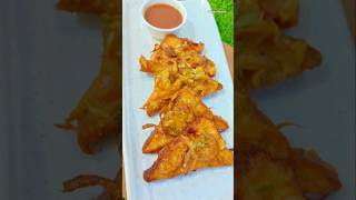 Barish me bnaye ye bread pakode 😋 #trending #food #barish #recipe