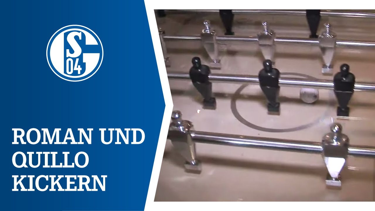schalke roster Roman und Quillo kickern