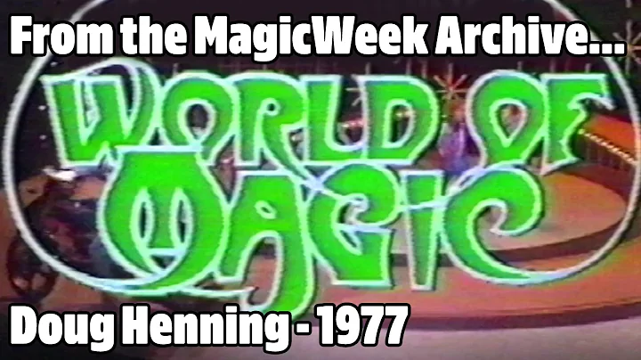 Doug Henning's World of Magic - 1977 - Full Show