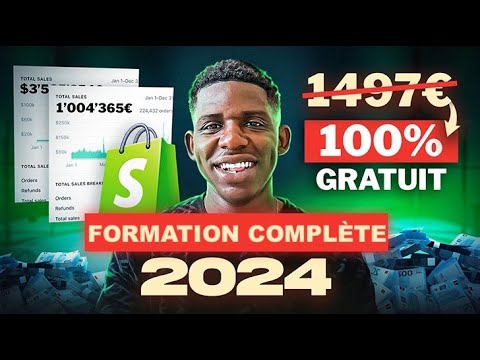 Comment Commencer le DROPSHIPPING sur Shopify En 2024 - FORMATION GRATUITE à Suivre de A à Z