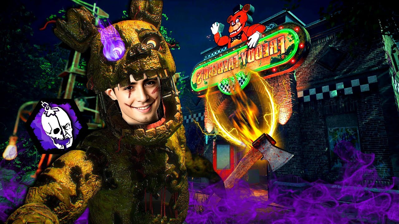 FNAF SPRINGTRAP ve ANİMATRONİK KURBANLAR | Dead by Daylight Springtrap | Dead by Daylight Türkçe