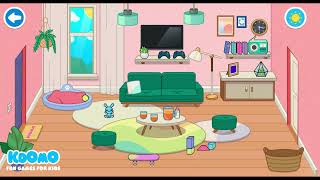 Minni Home My pretend to play family home - KID GAMES screenshot 1