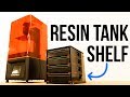 Design and Make Resin Tank Shelf-for Elegoo plastic resin tank