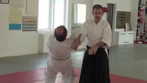 Aikido Yoshinkan Ottawa Seminar March 2013 - Katate Mochi ShihoNage Osae Ichi