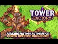 Tower factory  amazing factory automation tower defense roguelite