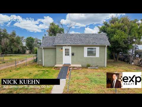 321 Jefferson St, Sterling, CO home video tour