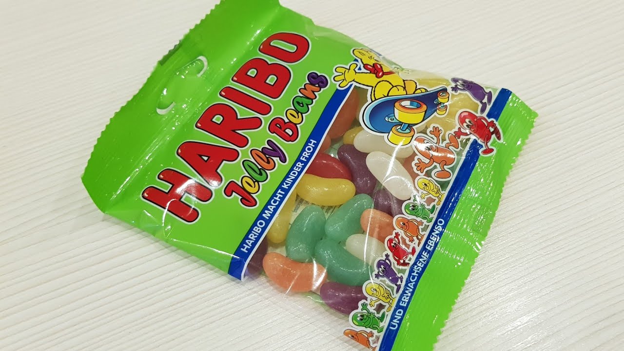 Haribo Jelly Bean Opening YouTube