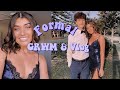 winter formal get ready with me & vlog! - junior year 2019