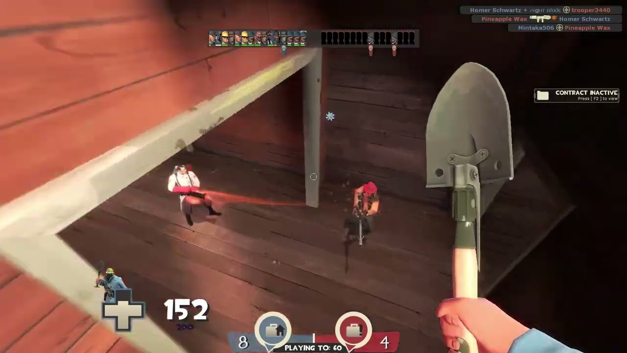 me trying to trolldier (2 kills)