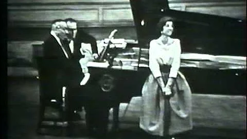 Denise Duval (1921-2016) & Francis Poulenc 1959