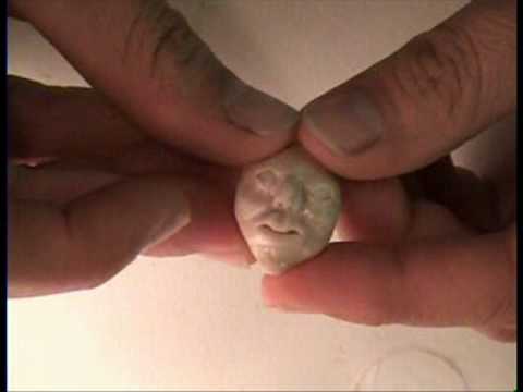 How To Remove Lint Or Burnt Spot From Baked Polymer Clay By Garden Of  Imagination - Youtube