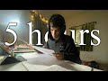 LIVE | 5 Hours Study with Me (60/10) | Interacting during breaks, Pomodoro | #neet2025
