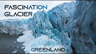 Fascination Glacier 4K | Glacier calving | Russell Glacier | Greenland Kangerlussuaq
