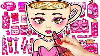 Giving Ballerina Cappuccina a Paper Makeover! Relaxing ASMR