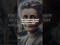 The Power of Perseverance: The Story of Marie Curie #shorts #mariecurie