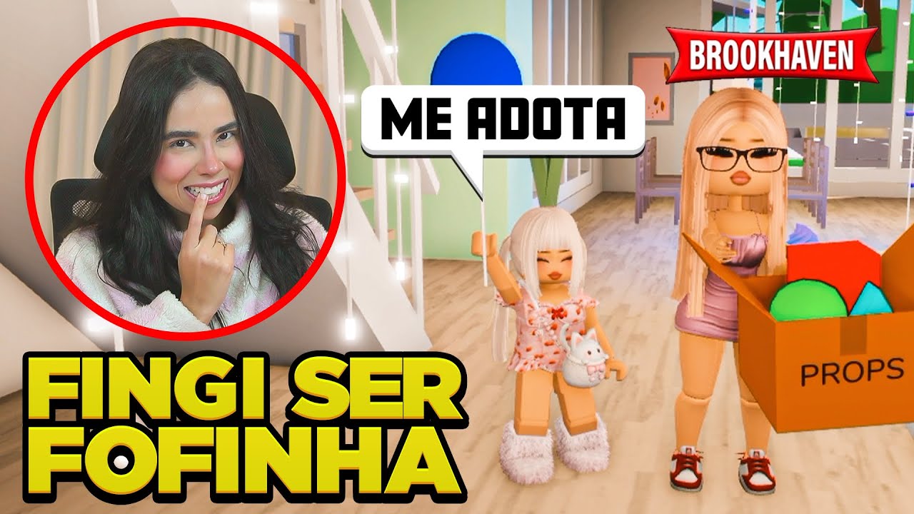 FINGINDO SER UMA BOA FILHA PRA SER ADOTADA EM BROOKHAVEN 