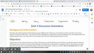 Unit 3 Discussion Summative