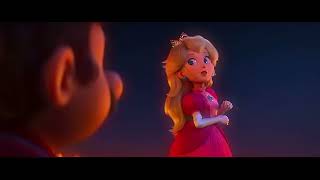 Princess Peach Fire Scene