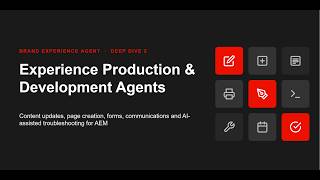 Adobe Experience Production & Development Agents Explained | AEM AI Agents Tutorial