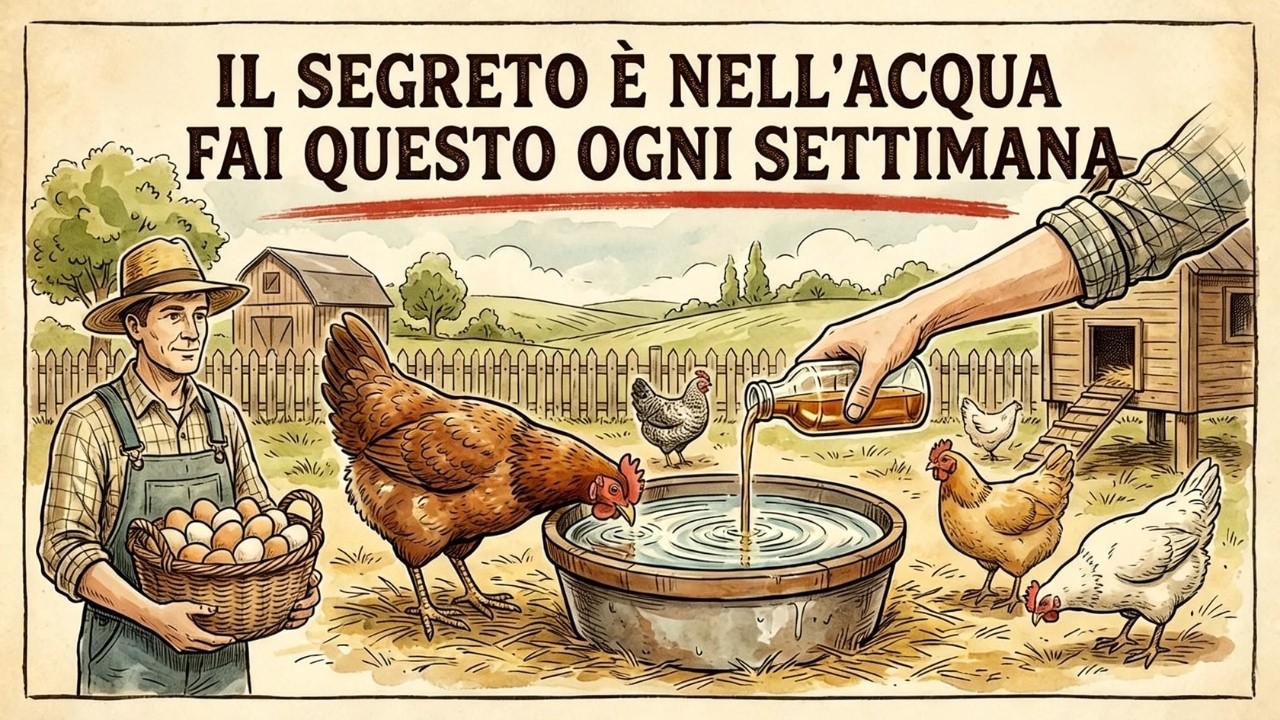 FAI QUESTO OGNI SETTIMANA affinché le tue galline vivano DI PIÙ e depongano il doppio delle UOVA