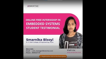 Free Online Internship | Intern Review | Smarnika from D.Y. Patil College of Engineering | Pune