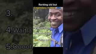 Ranking Old But Legendary Memes 😂💀