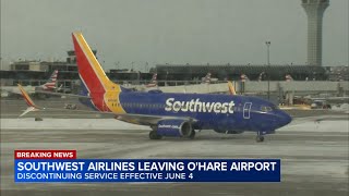 Southwest To Discontinue Flights To Chicagos Ohare Airport In June