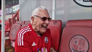 92 year old Crawley Town fan looking forward to Wembley