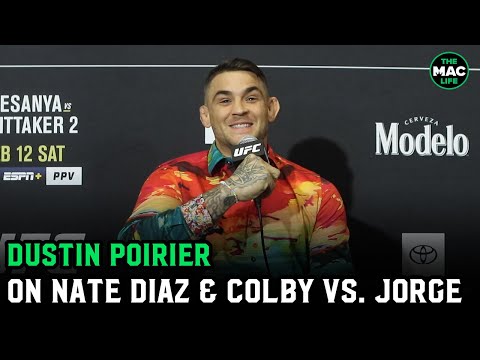 Dustin Poirier: ‘I will never fight Colby Covington in the UFC, if we fight, I'm going to jail'