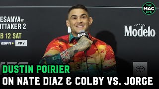 Dustin Poirier: ‘I will never fight Colby Covington in the UFC, if we fight, I'm going to jail'