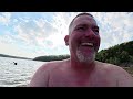 68 degree water and a broken boat...What could go wrong?