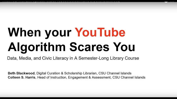 When Your YouTube Algorithm Scares You | Dr. Colle...