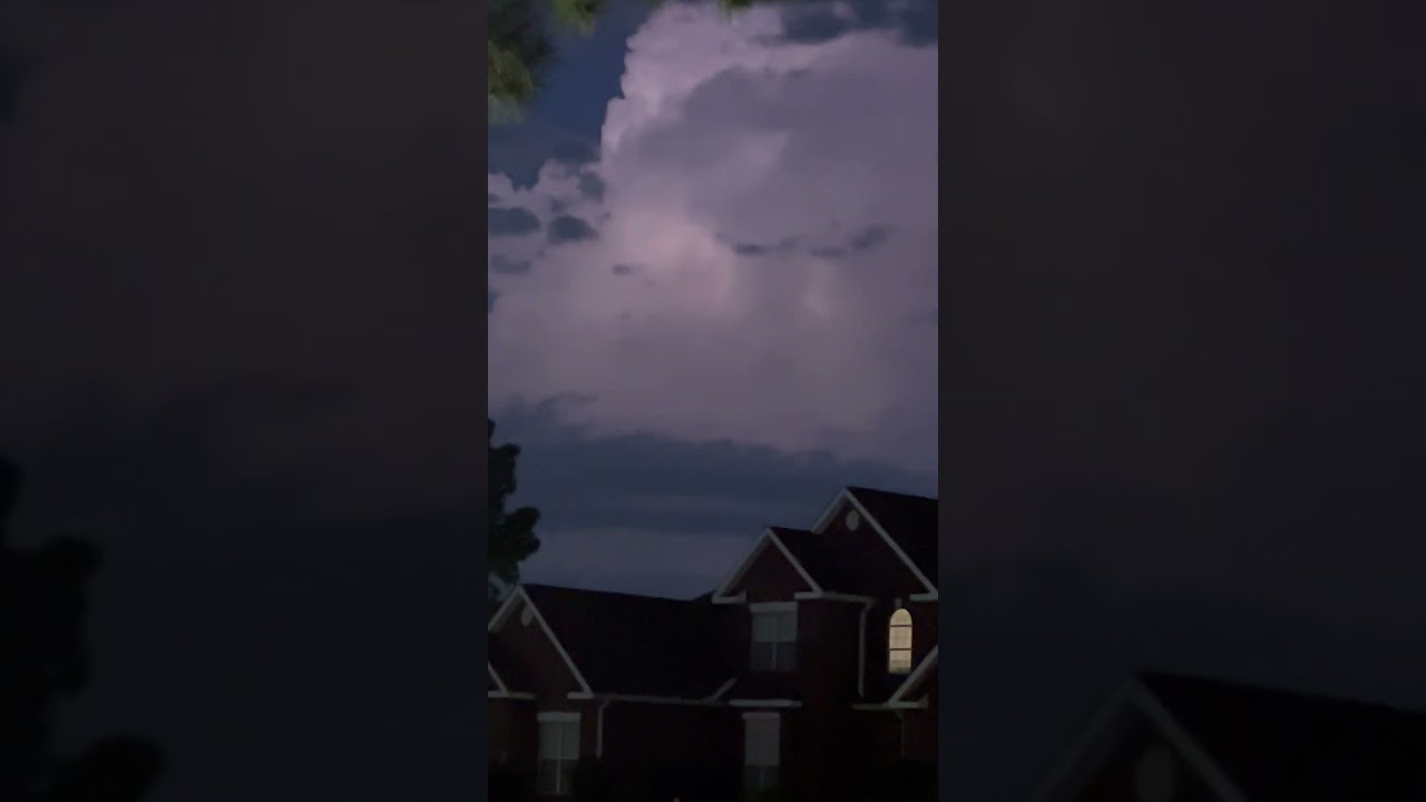 Seen awe-inspiring lightning amidst the night sky! 