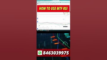 HOW TO USE MTF RSI