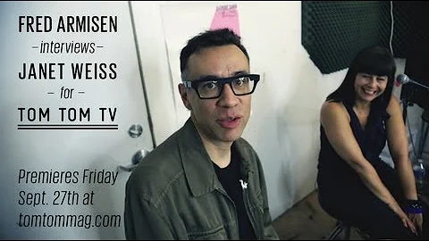 Fred Armisen interviews Janet Weiss for Tom Tom TV