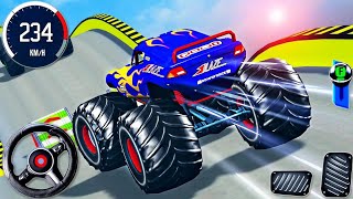 Гонки на трамплинах - Гонки на автомобилях 3D - Ультра-мега-гонки на монстр-траках | Автомобильна... screenshot 3
