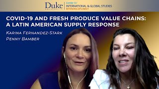COVID-19 and Fresh Produce Value Chains: A Latin American Supply Response