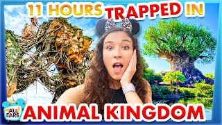 11 Hours TRAPPED in Disney