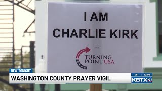 Faith & fellowship shine at Washington County prayer vigil for Charlie Kirk