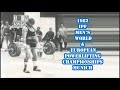 1982 IPF Men’s World- European Powerlifting Championships Munich