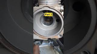 tvs hlx 125cc Easy fix for carburetor problems#machanical #motorcycle #motivationalvideo #shorts