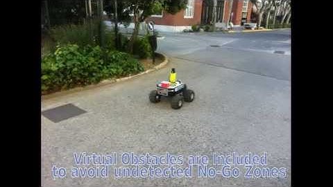 UGV navigation system for No-Go zones