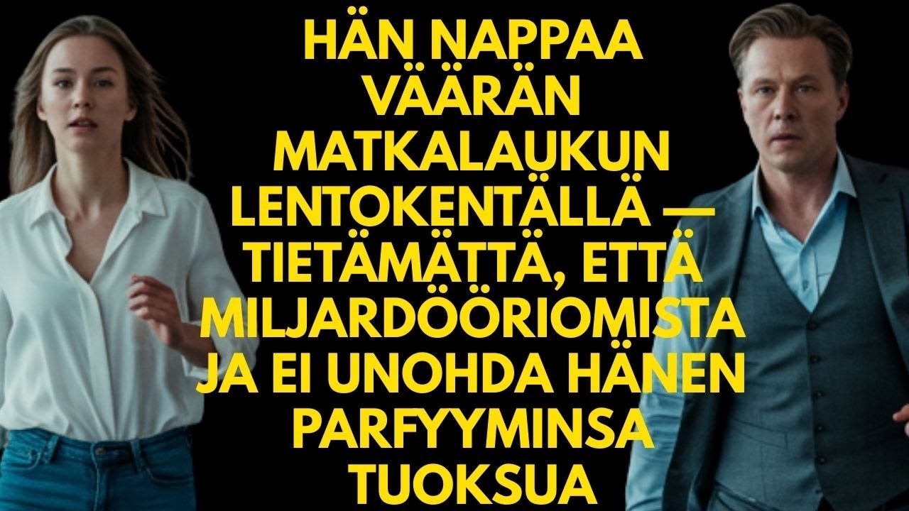 Hän nappaa väärän matkalaukun—tietämättä miljardööriomistajasta, joka ei voi unohtaa hänen tuoksuaan
