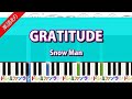GRATITUDE Snow Man