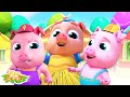 Three Little Pigs Story | English Stories for Babies | Pretend & Play | Nursery Rhymes Cartoon Songs