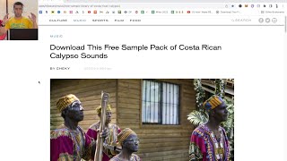 FREE Sample Pack of Costa Rican Calypso Sounds on Remezcla 🇨🇷🇨🇷🇨🇷 screenshot 5