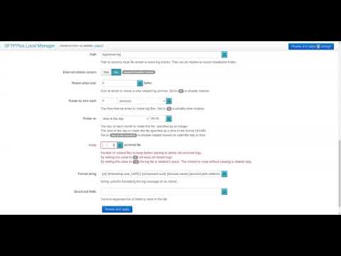 Auto delete daily rotated log files older than 90 days