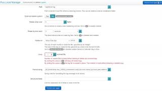 Auto delete daily rotated log files older than 90 days