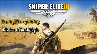 DzungKieu-Sniper Elite 3 walkthrough - Mission 4: Fort Rifugio.