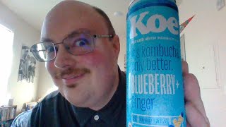 Koe™ Kombucha Blueberry + Ginger Taste Test